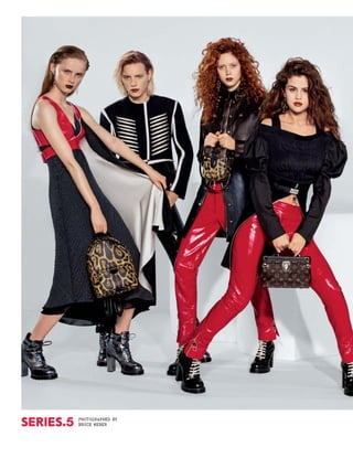 PHOTOGRAPHED BY
BRUCE WEBER
 