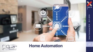 OMX.A
T
Home Automation
25.11.2019
25
VoiceCommerce2019
 