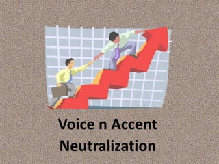Voice n Accent
Neutralization
 
