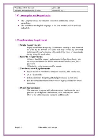 Voice based web browser | DOC