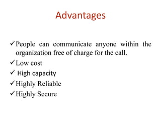 Voice communication using zigbee | PPTX