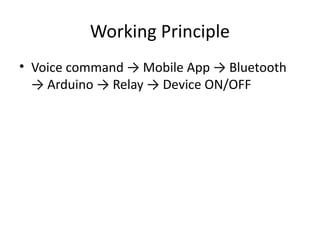 Voice Controlled Home Automation Using Arduino and Bluetooth Technology ...