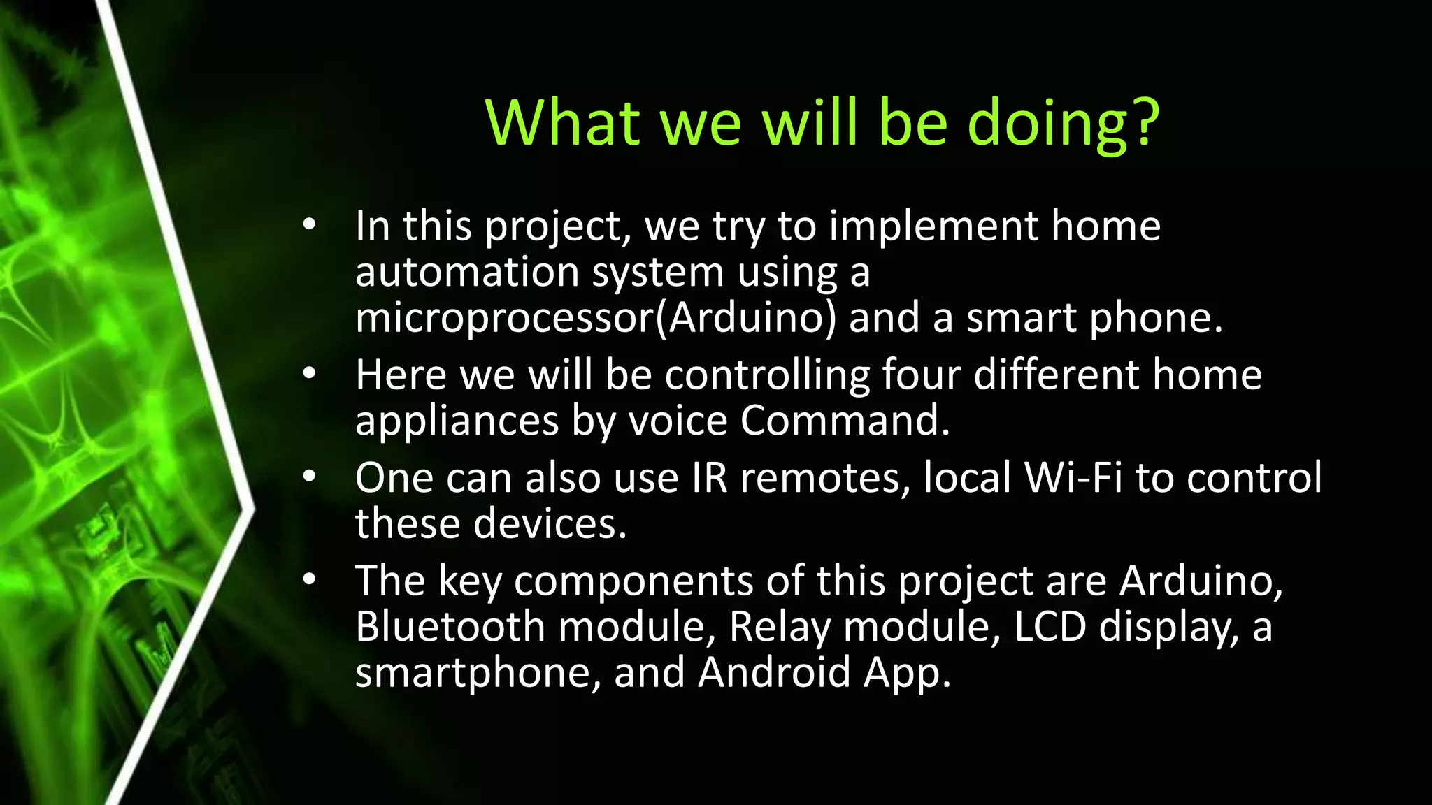 Voice controlled home automation.pptx