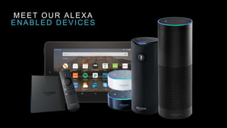 MEET OUR ALEXA
ENABLED DEVICES
 