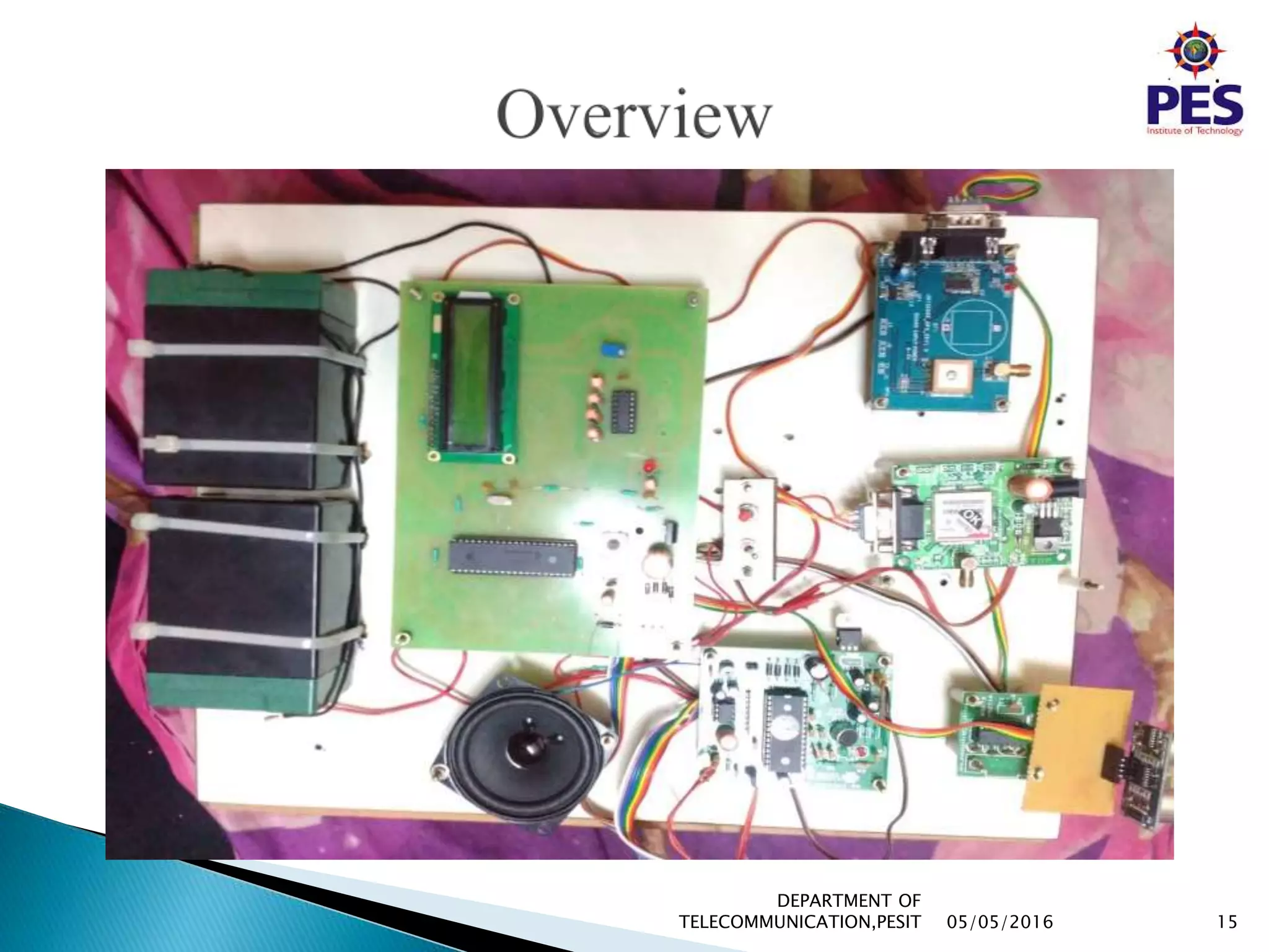05/05/2016 15
DEPARTMENT OF
TELECOMMUNICATION,PESIT
 