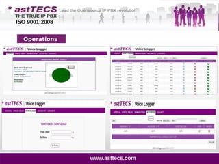 Operations
www.asttecs.com
ISO 9001:2008
 