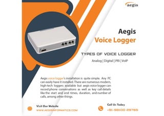 Voice Logger Software