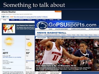 Something to talk about
 