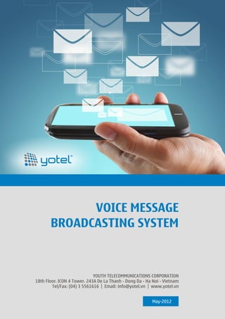 Voice message broadcasting_SPAM Voice