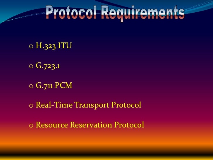 Voice over internet protocol