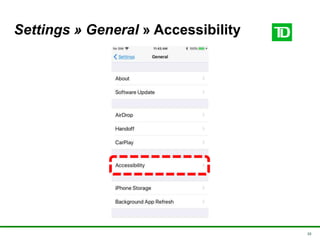 10
Settings » General » Accessibility
 