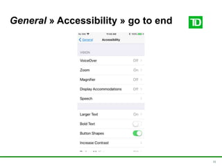 11
General » Accessibility » go to end
 