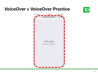 26
VoiceOver » VoiceOver Practice
 