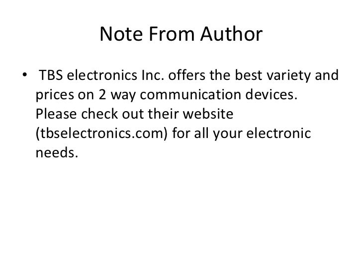 Voice procedure for 2 way radios
