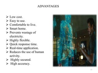 Voice recognition based home automation system for paralyzed people | PPTX