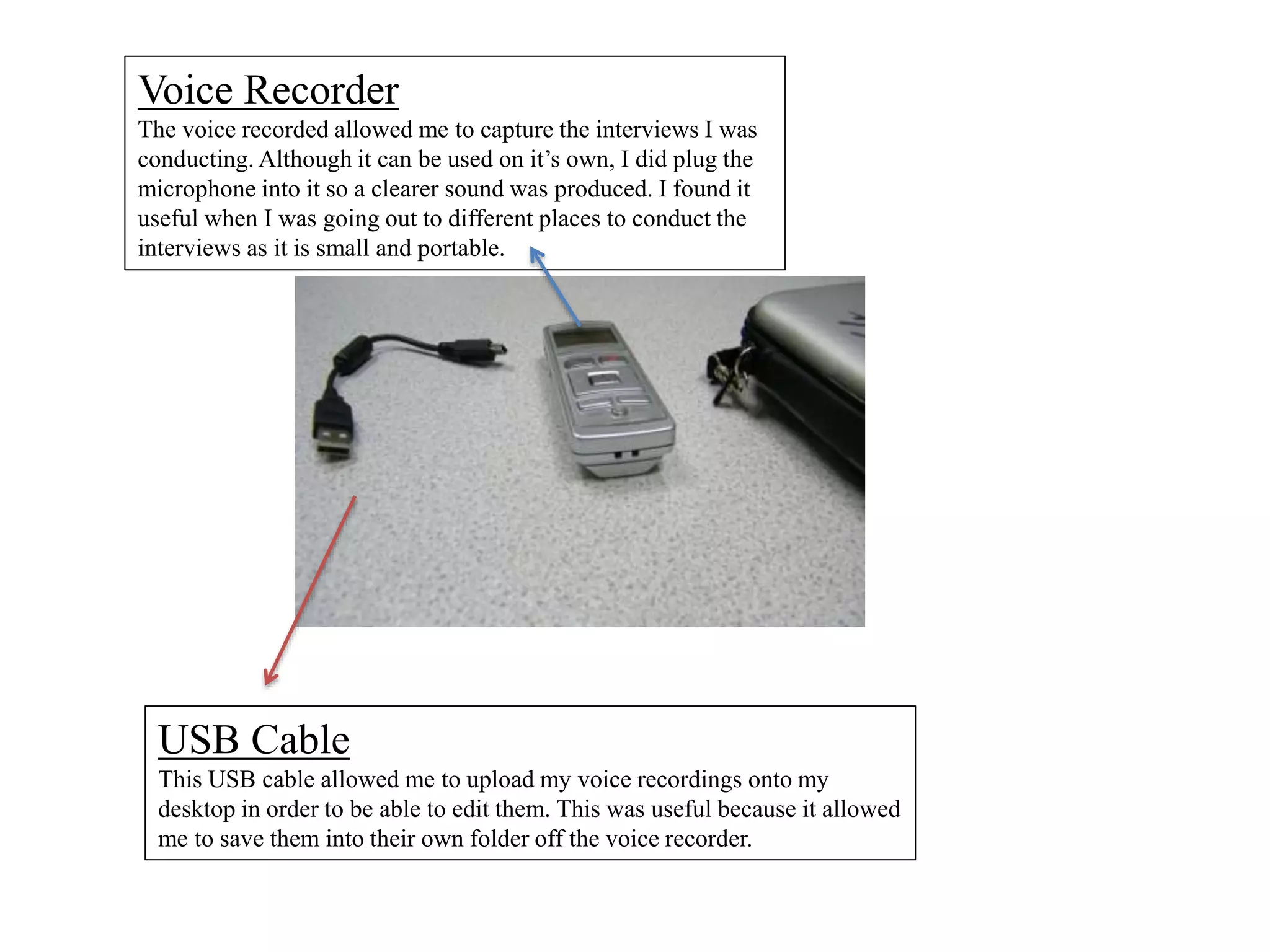 Voice recorder PPT