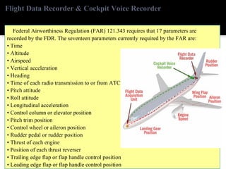 FDR and CVR of Aircrafts | PPT