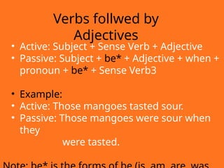 Active and Passive Voice Rules and Usage | PPTX