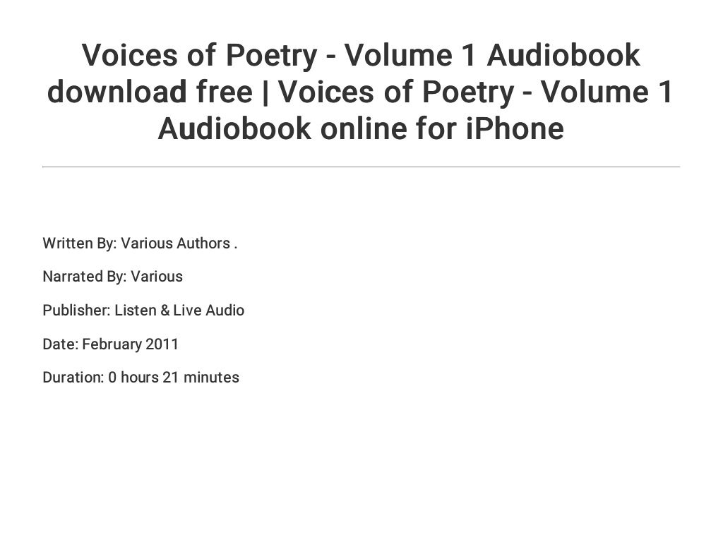 audiobook voices audiobook voices