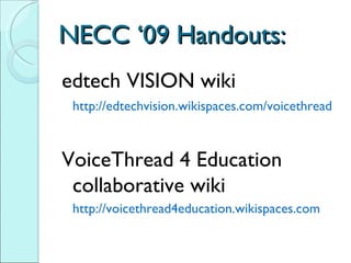 Using VoiceThread for Interactive Projects