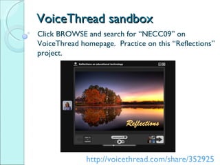 Using VoiceThread for Interactive Projects