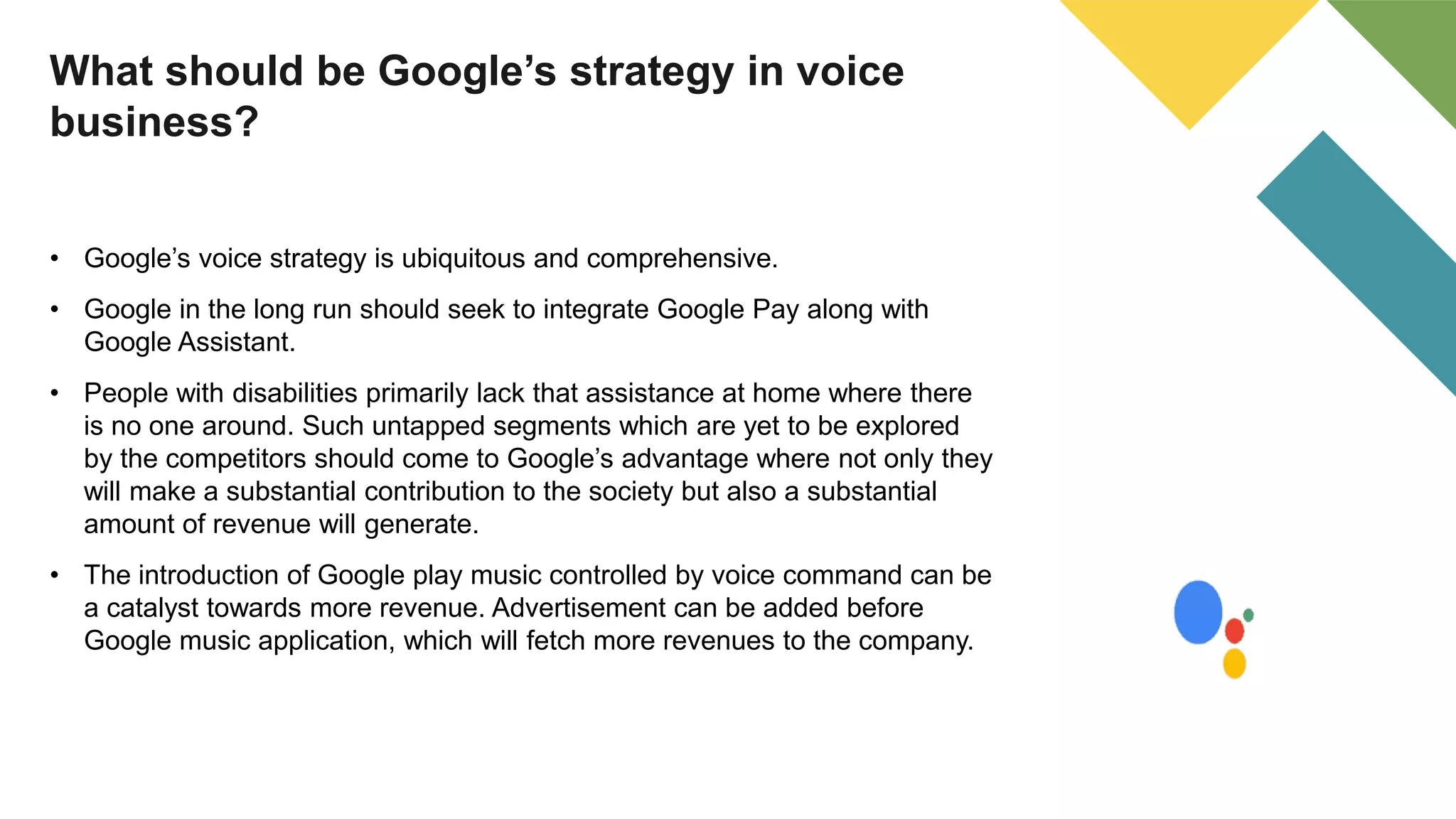 Voice war hey google vs alexa vs siri ppt