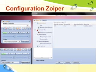 Configuration Zoiper
 