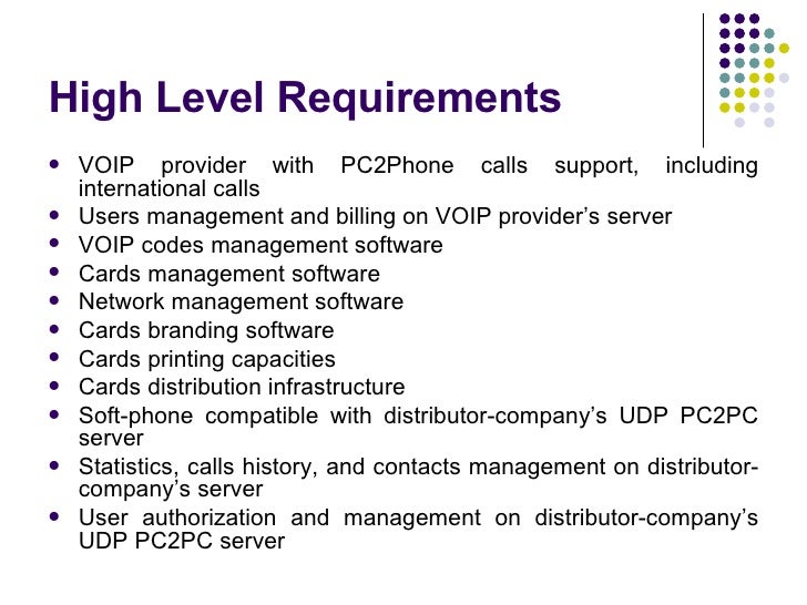 voip business model