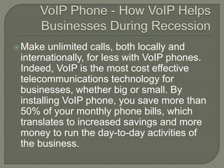 VoIP & Hosted PBX