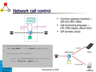 Introduction to VoIP using SIP | PPT