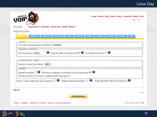 13 
Linux Day  