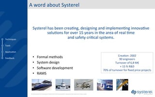 The Application of Formal Methods to Railway Signalling Software | PDF
