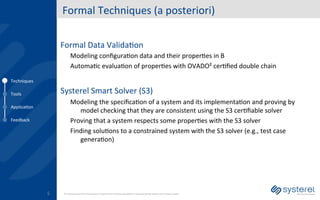 The Application of Formal Methods to Railway Signalling Software | PDF