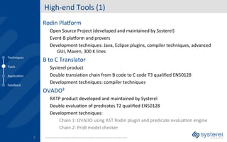 The Application of Formal Methods to Railway Signalling Software | PDF