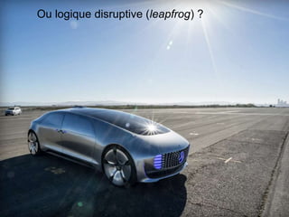 www.15marches.fr
Ou logique disruptive (leapfrog) ?
 