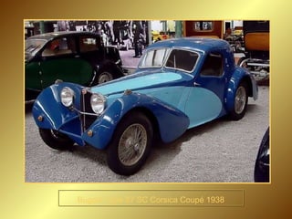 Bugatti Type 57 SC Corsica Coupé 1938 