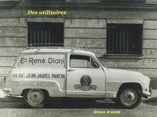 Des utilitaires Simca Aronde 