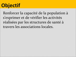 Voix de la population et le PBF