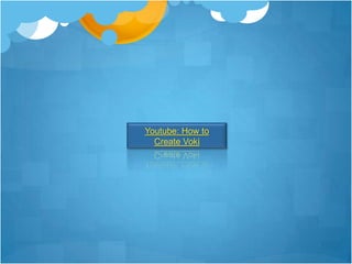 Youtube: How to Create Voki 