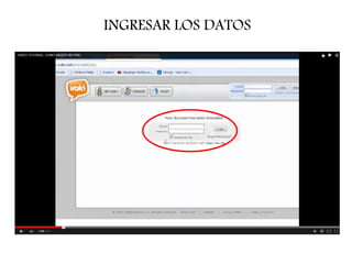 INGRESAR LOS DATOS
 