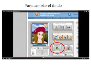 Para cambiar el fondo
 