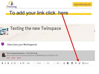 To add your link click here
Voki
 