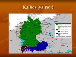 Kalbos įvairovė 