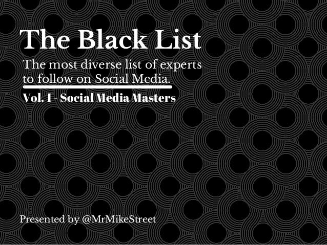 list of black series