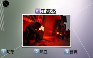 CROSS   POINT




                江彥杰




         幻想     熱血    務實
 