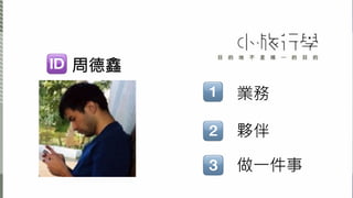 周德鑫
        業務

        夥伴

        做一件事
 