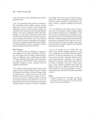 The 12th Five year Plan - Volume 1