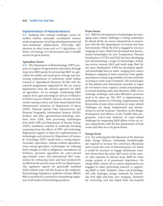 The 12th Five year Plan - Volume 1