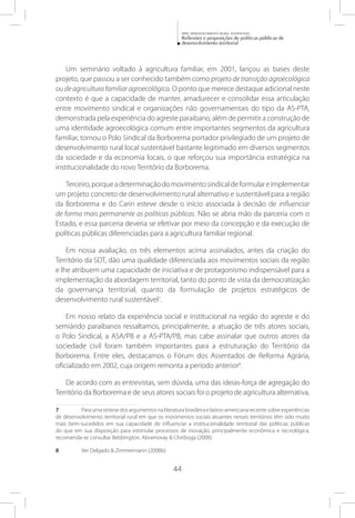 Reflexões e Proposições de Políticas Públicas de Desenvolvimento Territorial - Série DRS volume 15