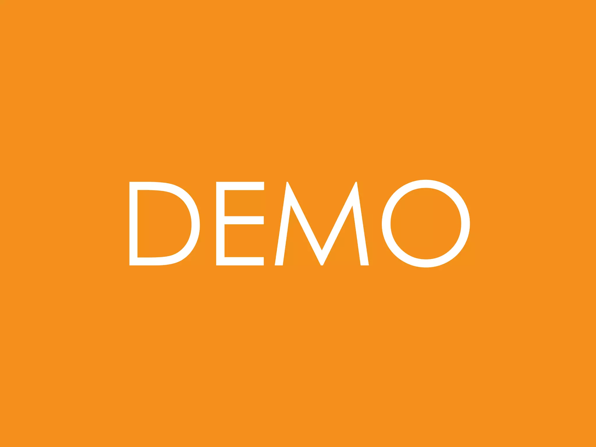 DEMO
 